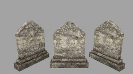 Tombstone 3D 모델 $19 - .obj - Free3D