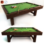 Billiards 3D 모델 다운로드 - Free3D
