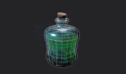 Green Potion 3D 모델 $6 - .fbx .ma .unknown .dae - Free3D