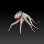 3D_OCTOPUS 3D 모델 $10 - .max .ma .obj .fbx .dxf .dae .3ds .stl .blend - Free3D