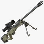 L96A1 3D 모델 $10 - .3ds .fbx .obj - Free3D