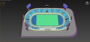 경기장 3D 모델 $33 - .max .obj .stl .gltf .usdz - Free3D