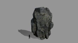 Cliff rock set 3D 모델 $39 - .obj - Free3D