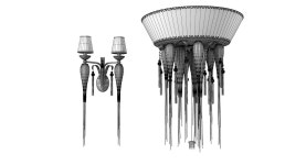 Eurolampart srl VIVIEN Jewel & light 1134 17LA 1134 04AP 3D 모델 $26 - .fbx .obj .max - Free3D