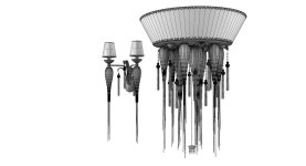 Eurolampart srl VIVIEN Jewel & light 1134 17LA 1134 04AP 3D 모델 $26 - .fbx .obj .max - Free3D