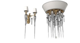 Eurolampart srl VIVIEN Jewel & light 1134 17LA 1134 04AP 3D 모델 $26 - .fbx .obj .max - Free3D