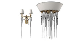 Eurolampart srl VIVIEN Jewel & light 1134 17LA 1134 04AP 3D 모델 $26 - .fbx .obj .max - Free3D