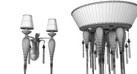 Eurolampart srl VIVIEN Jewel & light 1134 17LA 1134 04AP 3D 모델 $26 - .fbx .obj .max - Free3D