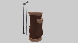 Golf Bag 3D 모델 $25 - .blend .dae .fbx .max .obj - Free3D