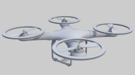 무인 비행기 3D 모델 $20 - .max .fbx .obj - Free3D