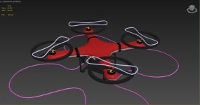 무인 비행기 3D 모델 $20 - .max .fbx .obj - Free3D