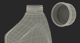 Motor Oil Mobil 1L 3D 모델 $29 - .max .obj .ma .fbx .c4d .blend .3ds - Free3D