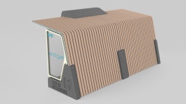 버스 정류장 3D 모델 $2 - .c4d .3dm - Free3D