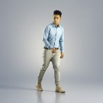 Nathan Animated 003 Walking darmowy model 3D - .c4d .jpg .ma .max .fbx - Free3D