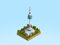 Seoul 3D 모델 다운로드 - Free3D