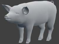 Pig 3D 모델 다운로드 - Free3D