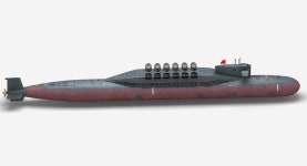 Type094 Nuclear Submarine 3D 모델 $179 - .3ds .fbx .max .obj - Free3D