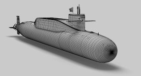 Type094 Nuclear Submarine 3D 모델 $179 - .3ds .fbx .max .obj - Free3D