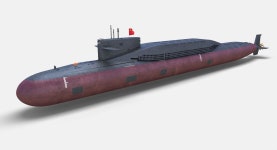 Type094 Nuclear Submarine 3D 모델 $179 - .3ds .fbx .max .obj - Free3D