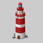 등대, 비콘 무료 3D 모델 - .blend - Free3D