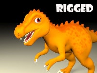 T-REX 3D 모델 $6 - .3ds .fbx .ma .obj .stl .blend - Free3D