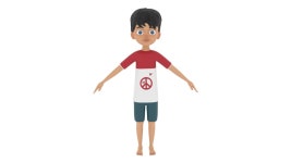 Simple Character 3D 모델 $10 - .3ds .c4d .dxf .fbx .obj - Free3D