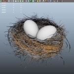 새의 둥지 3D 모델 $5 - .ma .max - Free3D