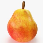 Pear Red 01 3D 모델 $19 - .max .c4d .fbx .ma .obj - Free3D