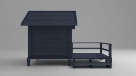 Dog house shelter kennel 3D 모델 $29 - .3ds .cgf .fbx .max .unknown - Free3D