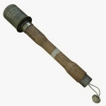 German grenade 3D 모델 $1 - .blend .obj .fbx .3ds - Free3D