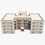 Modern building 39 3D 모델 $99 - .max .unknown .obj - Free3D