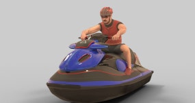Driver 3D 모델 다운로드 - Free3D