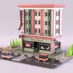 신발 가게 3D 모델 $59 - .max - Free3D