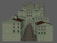 Fantasy Medieval Street 3D 모델 $49 - .ma .obj .fbx .max .c4d - Free3D