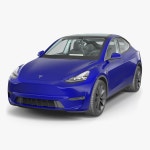 Tesla Model Y 3D 모델 $129 - .3ds .blend .c4d .fbx .ma .obj .max .gltf .usdz - Free3D