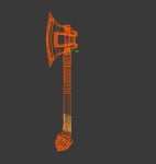 Hunter Axe 3D 모델 $16 - .3ds .blend .fbx .obj - Free3D