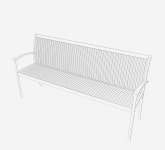 Bench 3D 모델 $13 - .unknown - Free3D