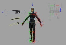 BioTech Anim Rig 3D 모델 $45 - .ma .fbx - Free3D