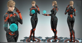BioTech Anim Rig 3D 모델 $45 - .ma .fbx - Free3D