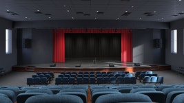 Assembly Theatre 3D 모델 $139 - .fbx .obj .max - Free3D