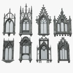 Gothic 3D 모델 다운로드 - Free3D