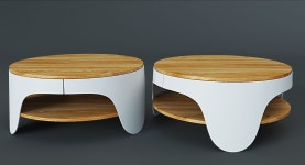 Kaffe bord 3D-modell $5 - .max .fbx .obj - Free3D