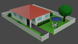 Backyard 3D 모델 다운로드 - Free3D