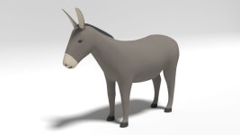 Donkey 3D 모델 $59 - .fbx .max - Free3D