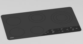 Subzero Wolf Induction Hub 3D 모델 $15 - .max .fbx .obj - Free3D