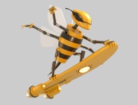 Wasp 3D 모델 다운로드 - Free3D