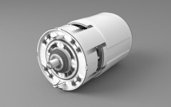 DC Motor 3D 모델 $20 - .unknown .ige .stl .obj .max .sldas .fbx - Free3D