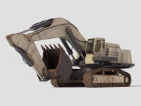 굴삭기 Liebherr 984 3D 모델 $129 - .max .c4d .3ds .dae .fbx .obj .wrl - Free3D