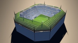 Stadium 3D 모델 $15 - .c4d .3ds .unknown .fbx .obj - Free3D