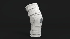Knee Brace 3D 모델 $29 - .dae .fbx .obj .usd .blend - Free3D